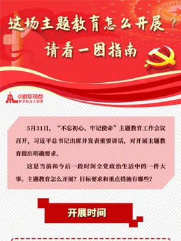 这场主题教育怎么发展？请看一图指南